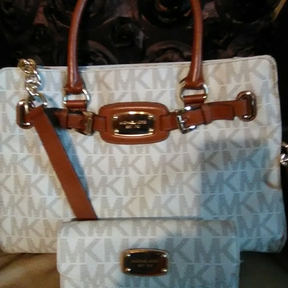 Michael Kors Hamilton Satchel & Wallet